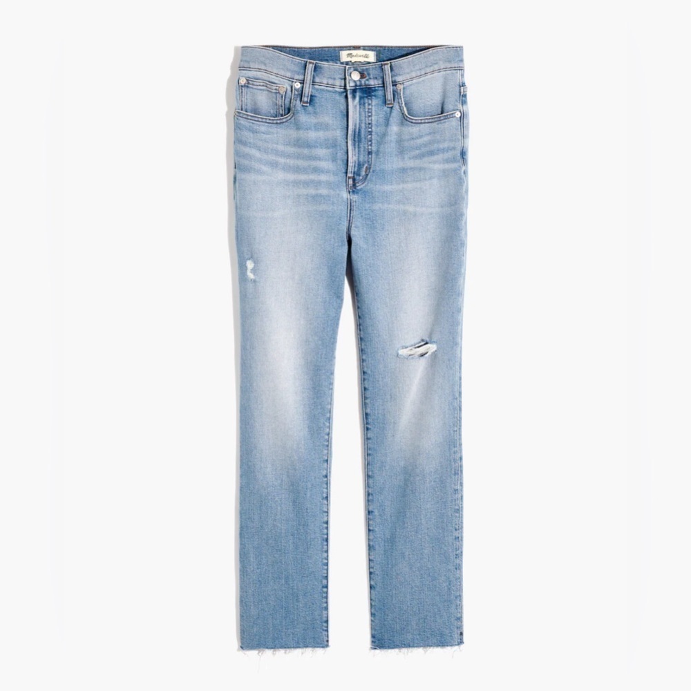 MADEWELL THE PERFECT VINTAGE JEAN IN COFFEY WASH WORN IN EDITION 27